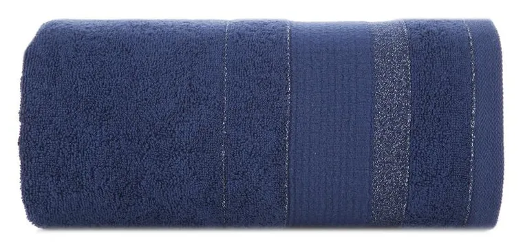 Eurofirany, ręcznik April, 70-140 cm, granatowy