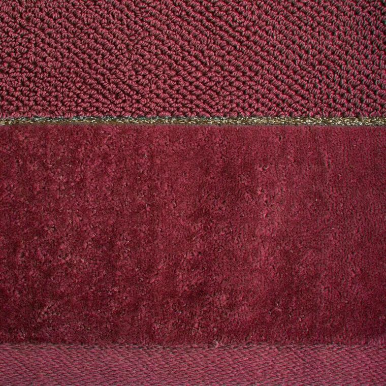 Eurofirany, ręcznik Aria, 30-50 cm, bordowy