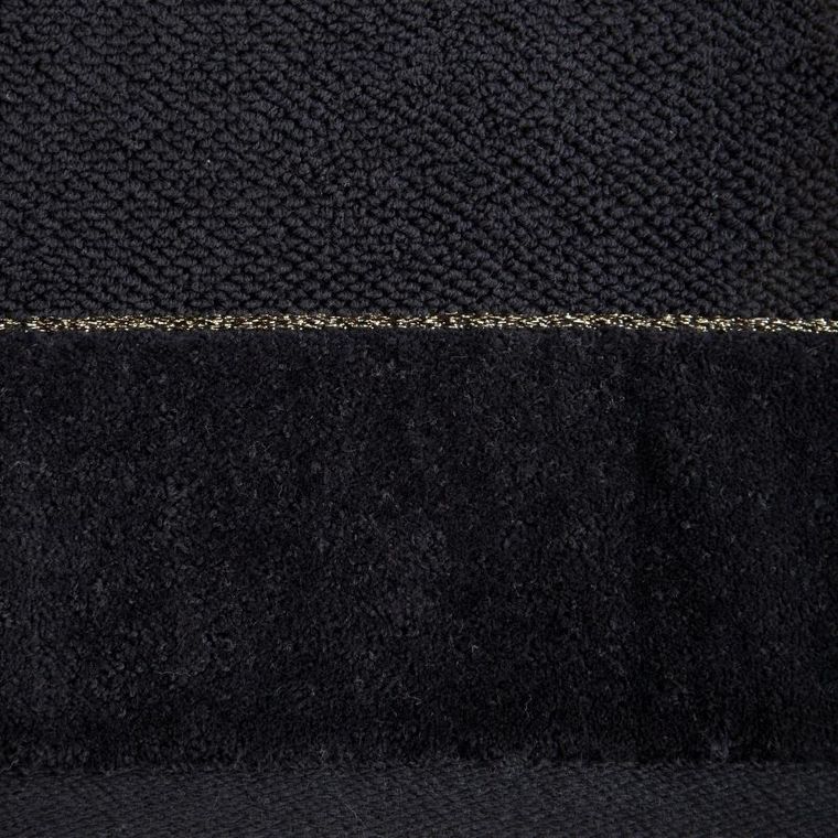 Eurofirany, ręcznik, Aria, 50-90 cm, czarny