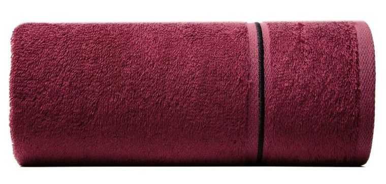 Eurofirany, ręcznik bambo, 50-90 cm, czerwony