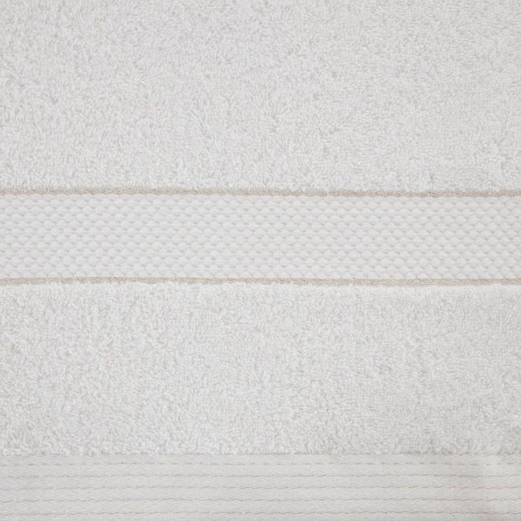 Eurofirany, ręcznik Bari, 50-90 cm, biały