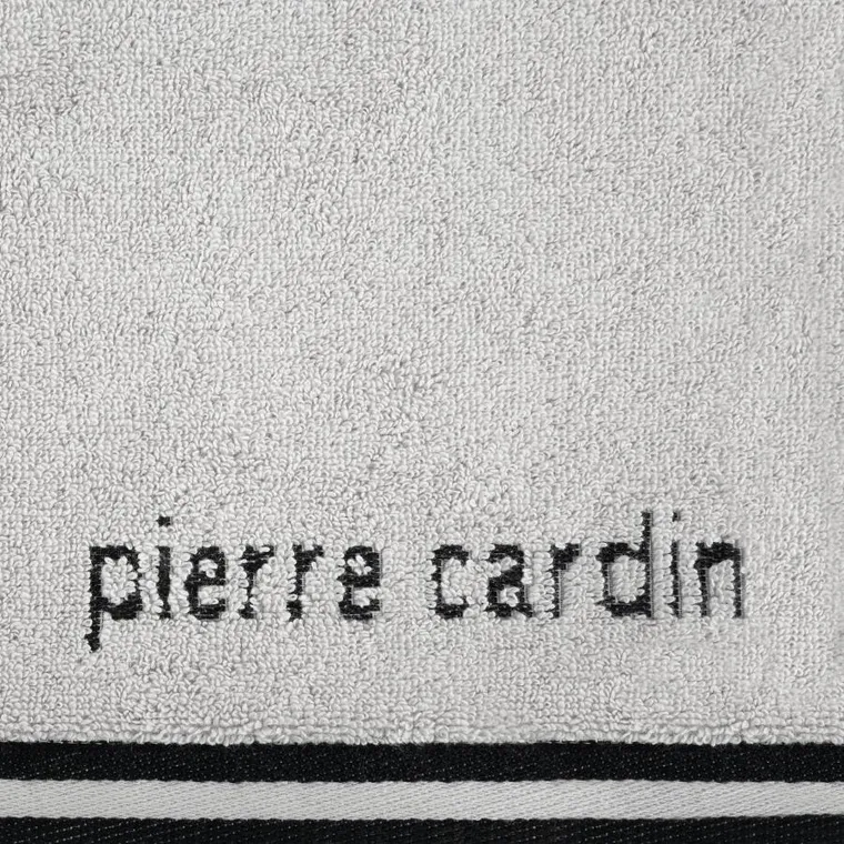 Eurofirany, ręcznik bawełniany, Pierre Cardin, 50-90 cm, srebrny