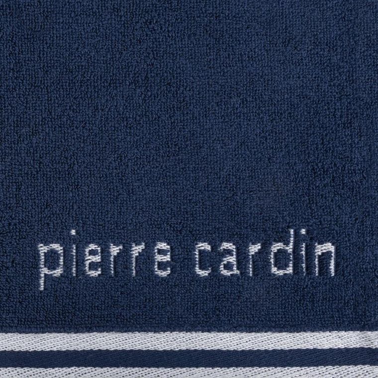 Eurofirany, ręcznik bawełniany, Pierre Cardin, 70-140 cm, granatowy