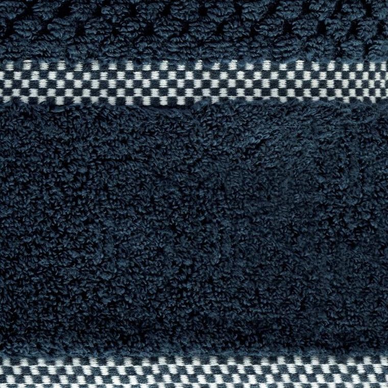 Eurofirany, ręcznik Caleb, granatowy, 50-90 cm