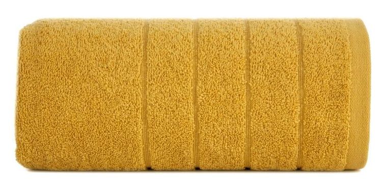 Eurofirany, ręcznik Dali, 50-90 cm, musztardowy