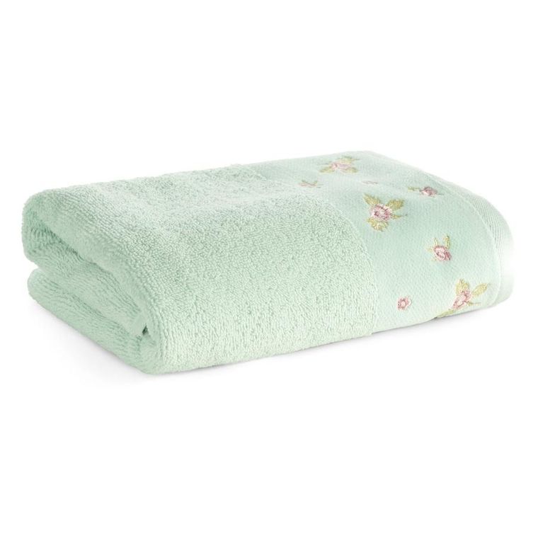 Eurofirany, ręcznik Dalia, 50-90 cm, miętowy