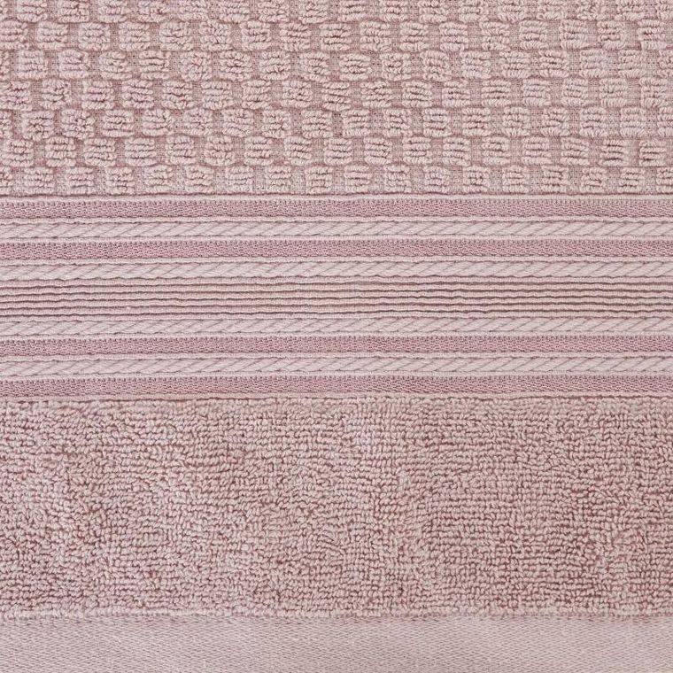 Eurofirany, ręcznik Davos, 30-50 cm, pudrowy