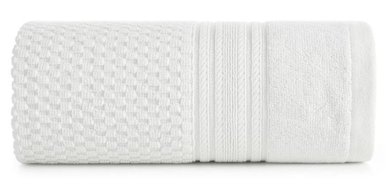 Eurofirany, ręcznik Davos, 50-90 cm, biały