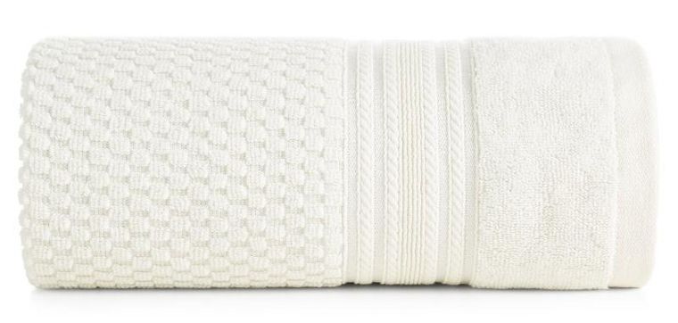 Eurofirany, ręcznik Davos, 50-90 cm, kremowy