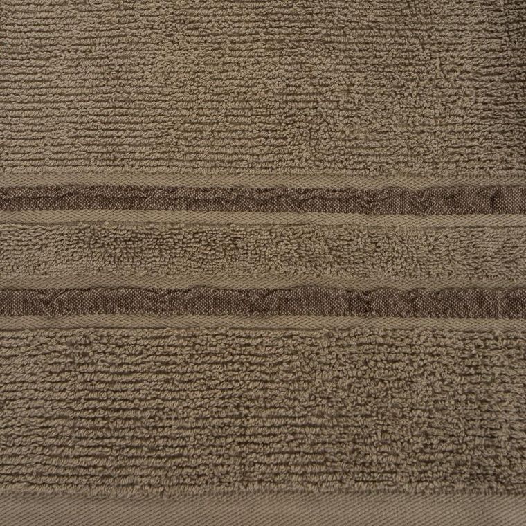 Eurofirany, ręcznik Dina, 30-50 cm, ciemnobeżowy