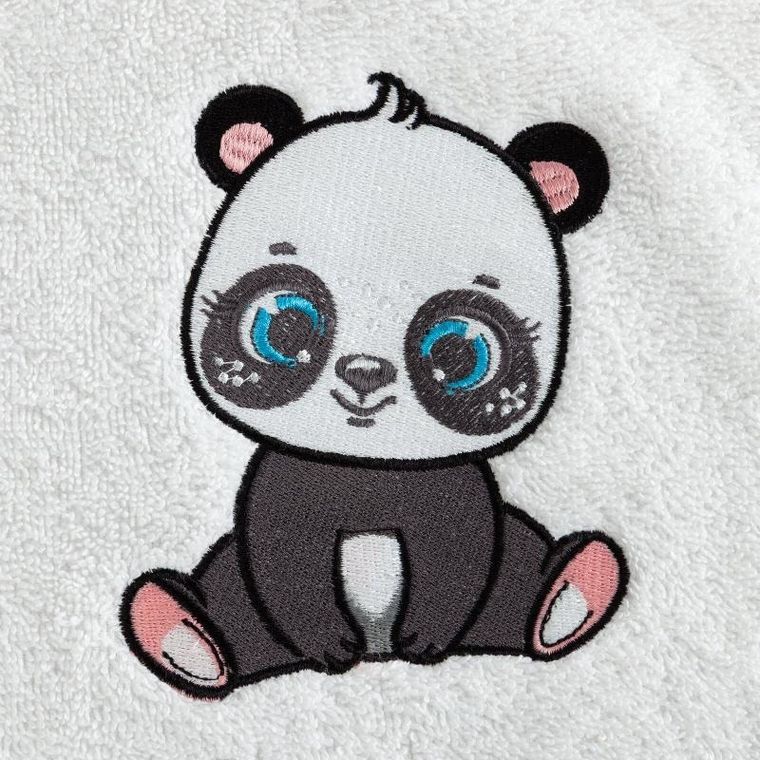 Eurofirany, ręcznik dziecięcy, 50-90 cm, biały