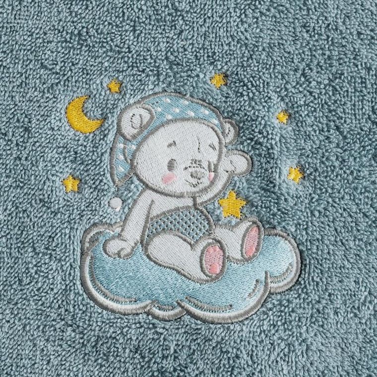 Eurofirany, ręcznik dziecięcy, 50-90 cm, niebieski