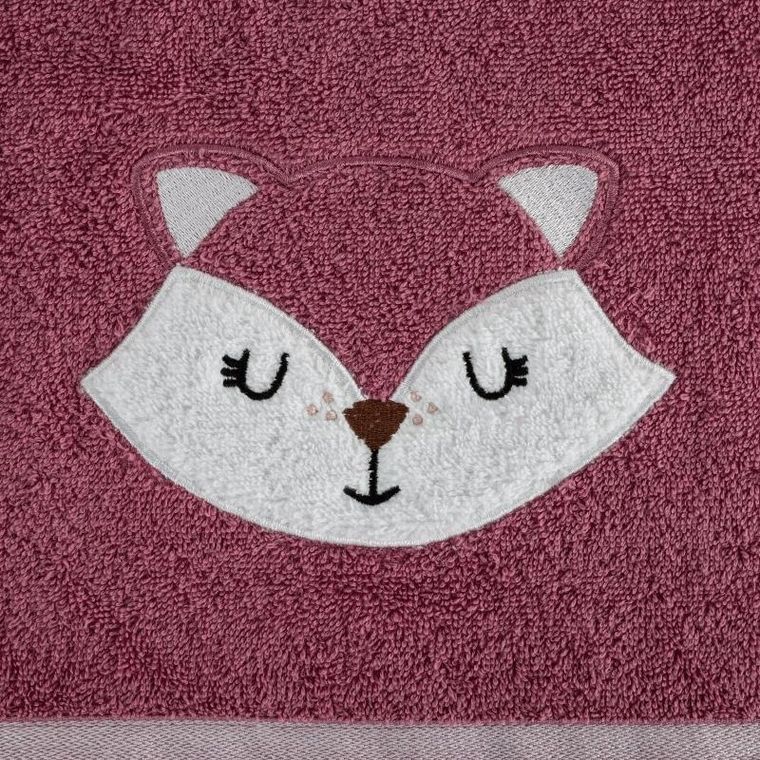 Eurofirany, ręcznik dziecięcy baby, 50-90 cm, różowy