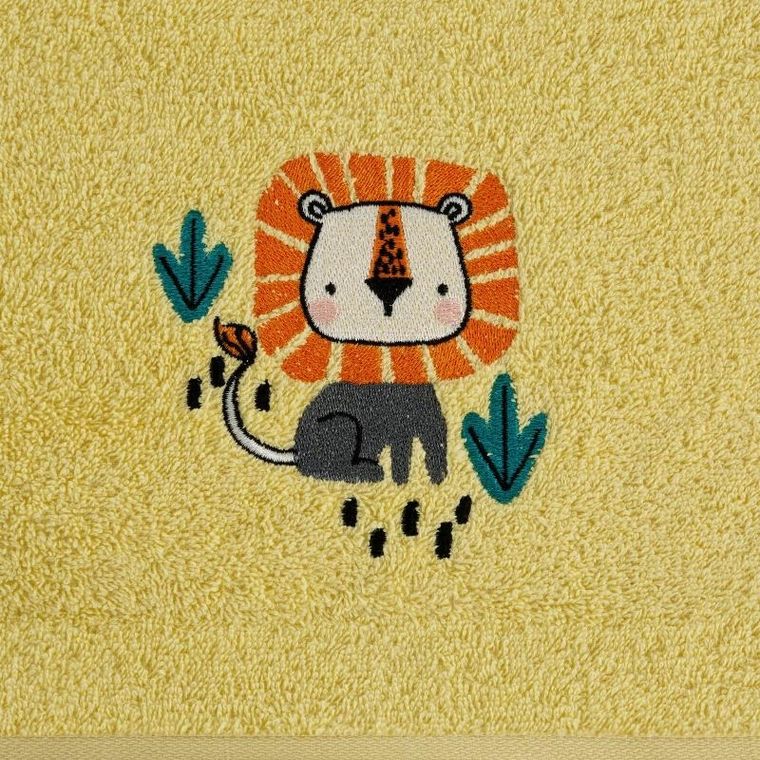 Eurofirany, ręcznik dziecięcy baby, 70-140 cm, pomarańczowy