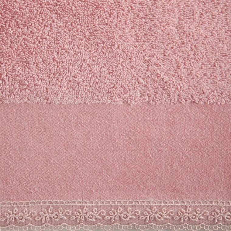 Eurofirany, ręcznik Emi, 50-90 cm, różowy