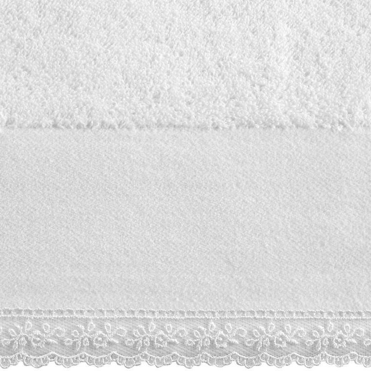 Eurofirany, ręcznik Emi, 70-140 cm, biały