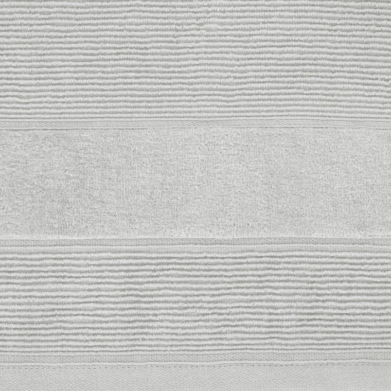 Eurofirany, ręcznik Emma, 50-90 cm, srebrny