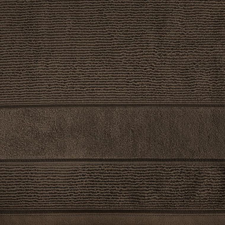 Eurofirany, ręcznik Emma, 70-140 cm, brązowy