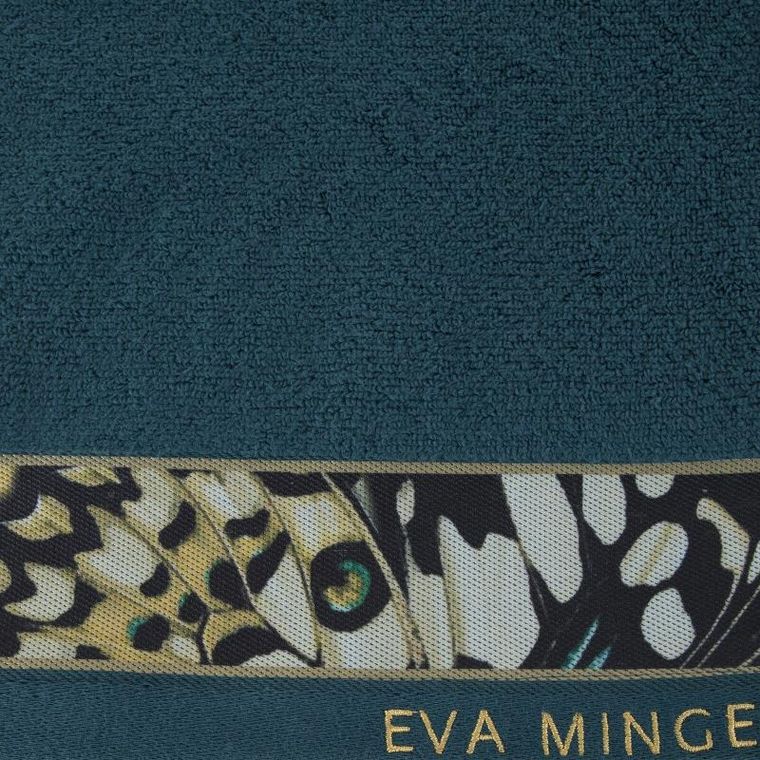 Eurofirany, ręcznik Eva, 30-50 cm, ciemnoturkusowy