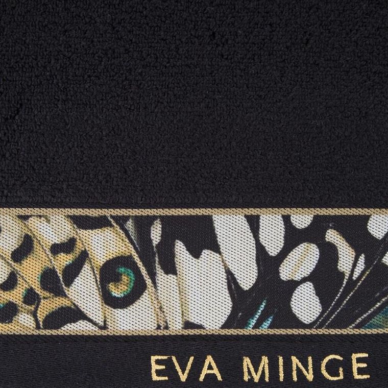 Eurofirany, ręcznik Eva, 30-50 cm, czarny