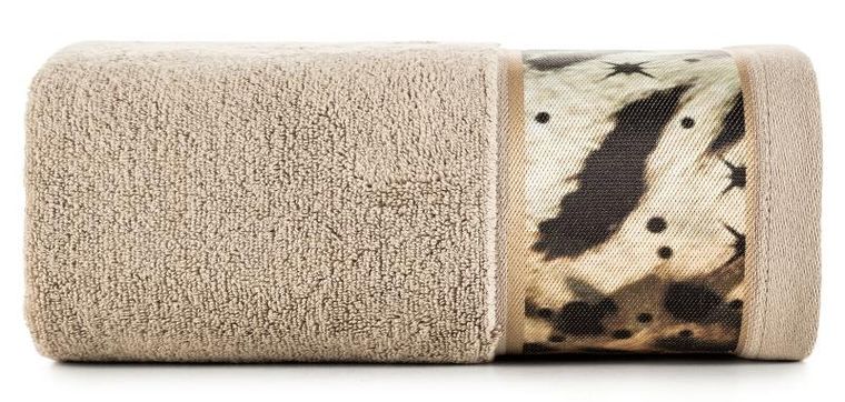 Eurofirany, ręcznik Eva, 50-90 cm, beżowy