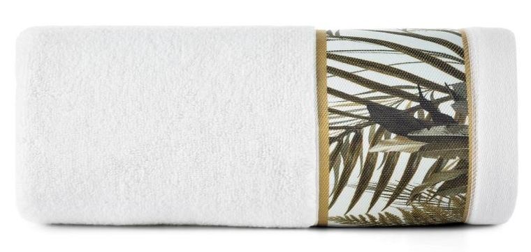 Eurofirany, ręcznik Eva, 50-90 cm, biały