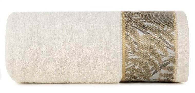 Eurofirany, ręcznik Eva, 70-140 cm, beżowy