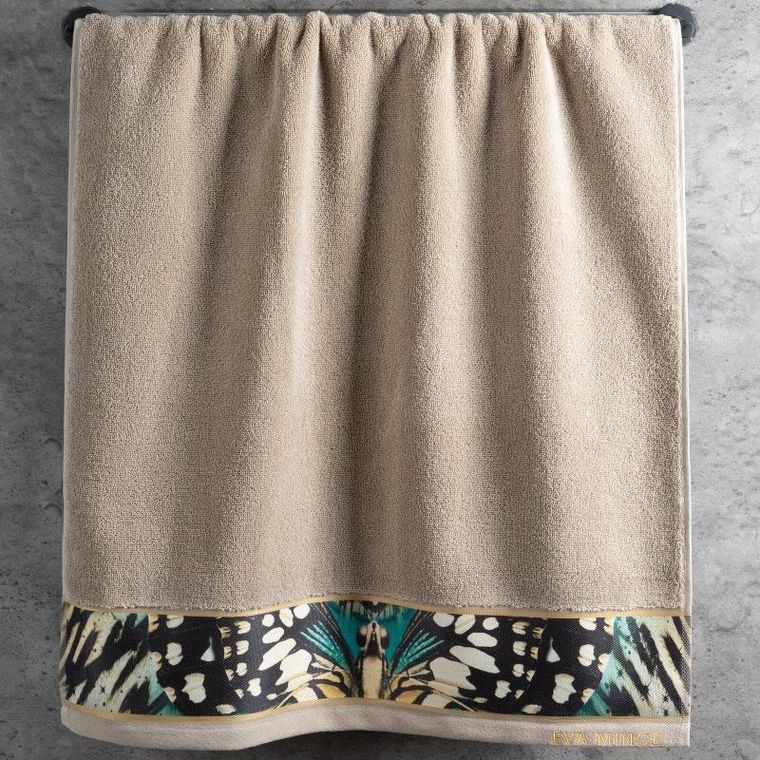 Eurofirany, ręcznik Eva, 70-140 cm, beżowy