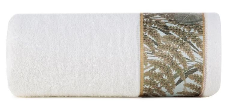 Eurofirany, ręcznik Eva, 70-140 cm, biały