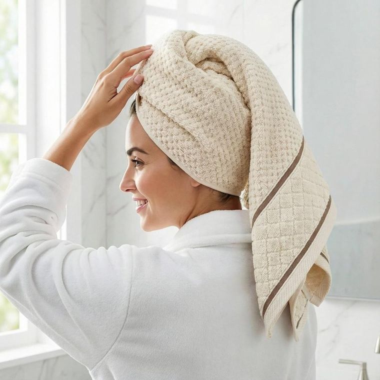 Eurofirany, ręcznik Favori, 70-140 cm, czarny