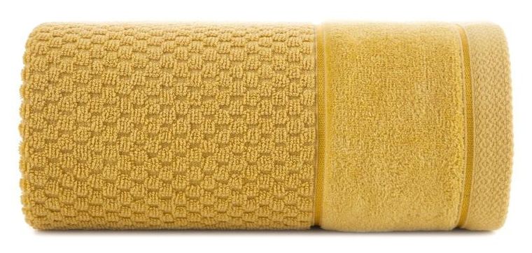 Eurofirany, ręcznik Frida, 30-50 cm, musztardowy