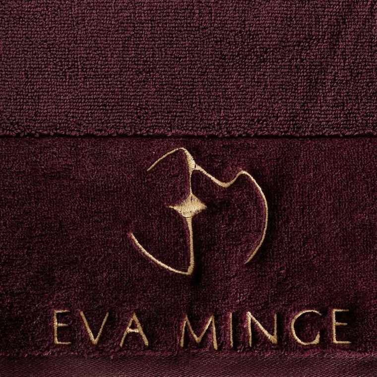 Eurofirany, ręcznik Gaja, bordowy