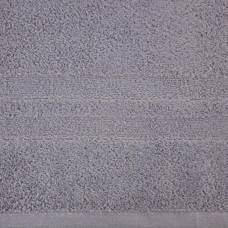 Eurofirany, ręcznik Gala, 70-140 cm, srebrny