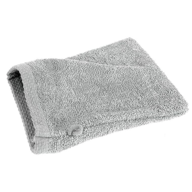 Eurofirany, ręcznik gładki, 16-21 cm, srebrny