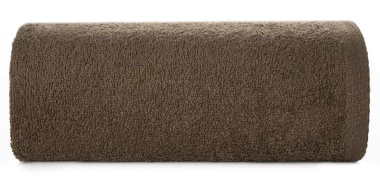 Eurofirany, ręcznik gładki, 50-100 cm, brązowy