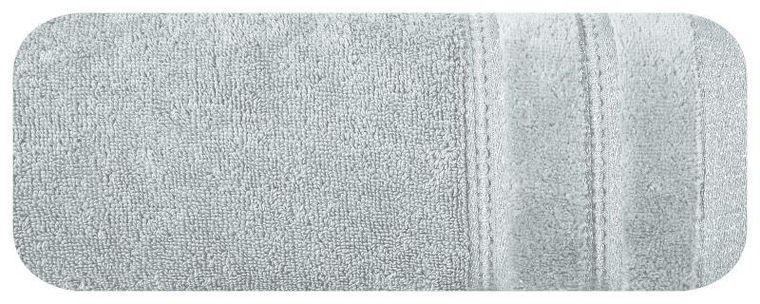 Eurofirany, ręcznik Glory, 70-140 cm, stalowy