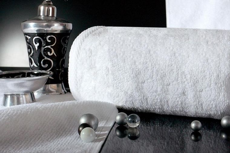 Eurofirany, ręcznik hotel, 50-100 cm, biały