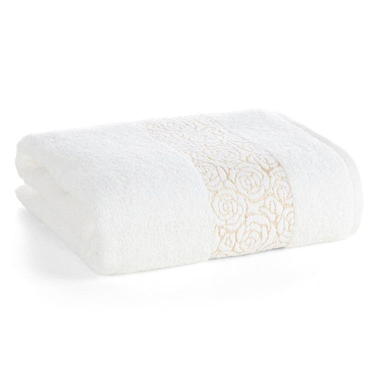 Eurofirany, ręcznik, Iris, 30-50 cm, kremowy