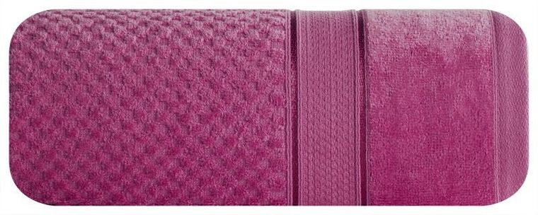 Eurofirany, ręcznik jessi, 50-90 cm, amarantowy
