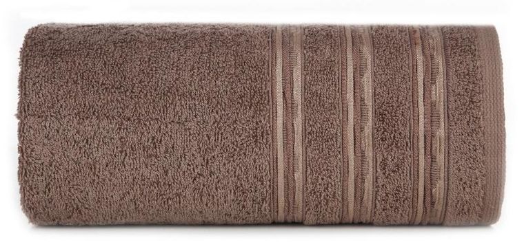 Eurofirany, ręcznik Jonas, 50-90 cm, brązowy