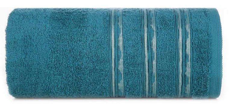 Eurofirany, ręcznik Jonas, 50-90 cm, turkusowy