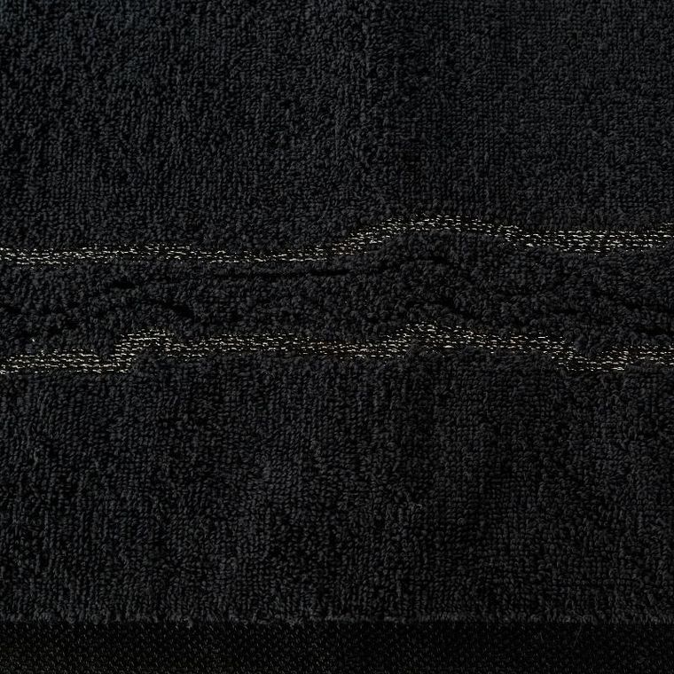 Eurofirany, ręcznik Karin, 50-90 cm, czarny