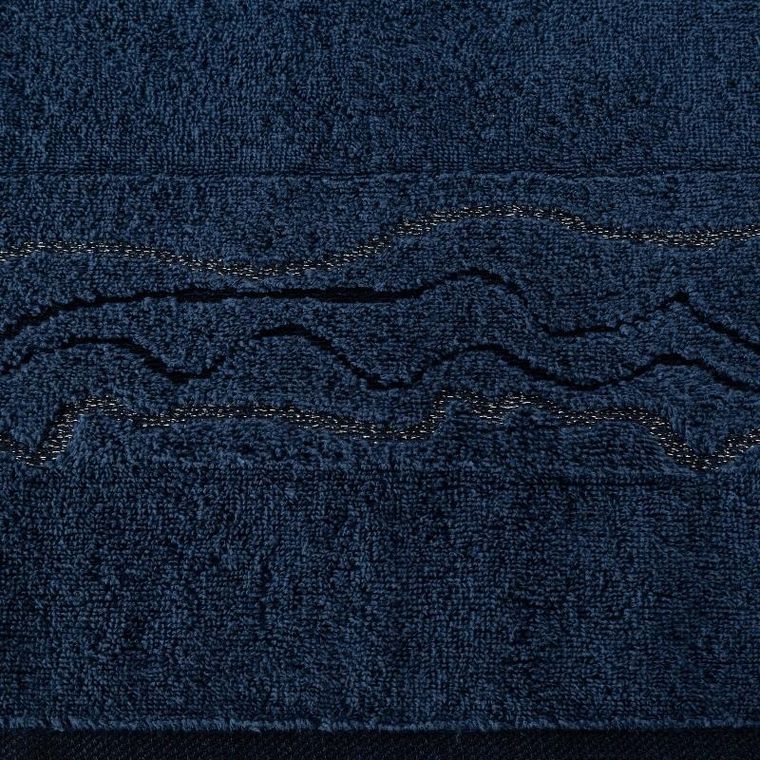 Eurofirany, ręcznik Karin, 50-90 cm, granatowy