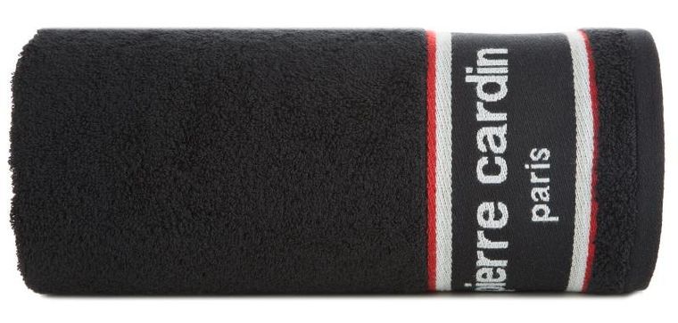 Eurofirany, ręcznik Karl, 70-140 cm, czarny