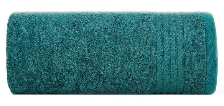 Eurofirany, ręcznik Laris, 30-50 cm, ciemnoturkusowy