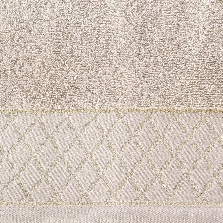 Eurofirany, ręcznik Layla, 50-90 cm, beżowy