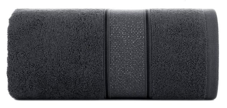 Eurofirany, ręcznik Liana, 50-90 cm, grafitowy