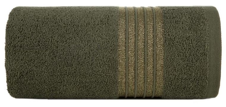 Eurofirany, ręcznik Lila, 30-50 cm, oliwkowy