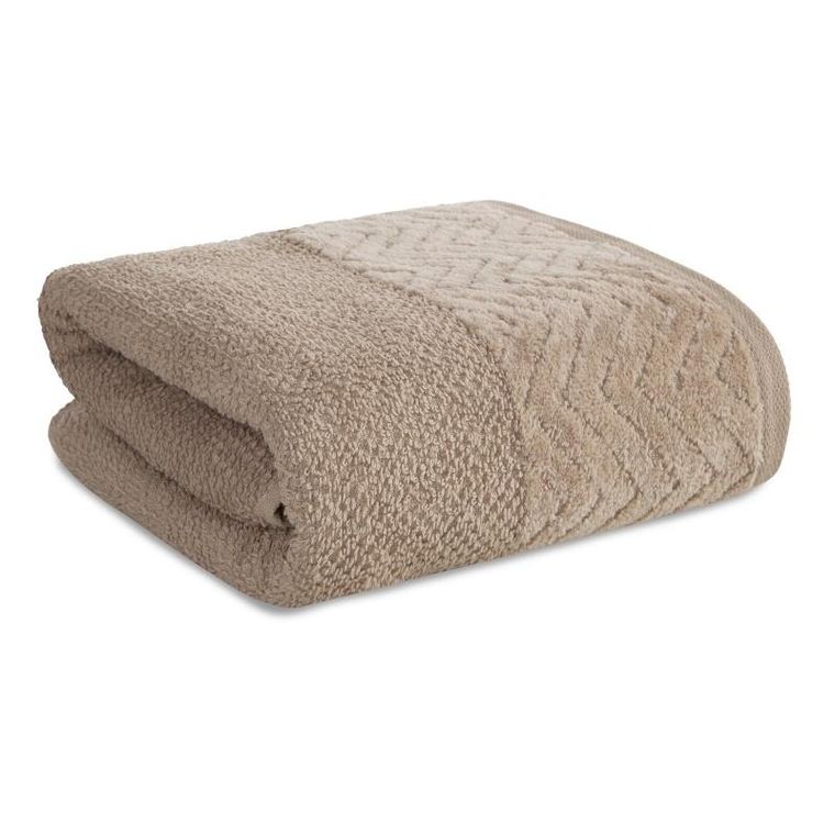 Eurofirany, ręcznik Loren, 30-50 cm, beżowy