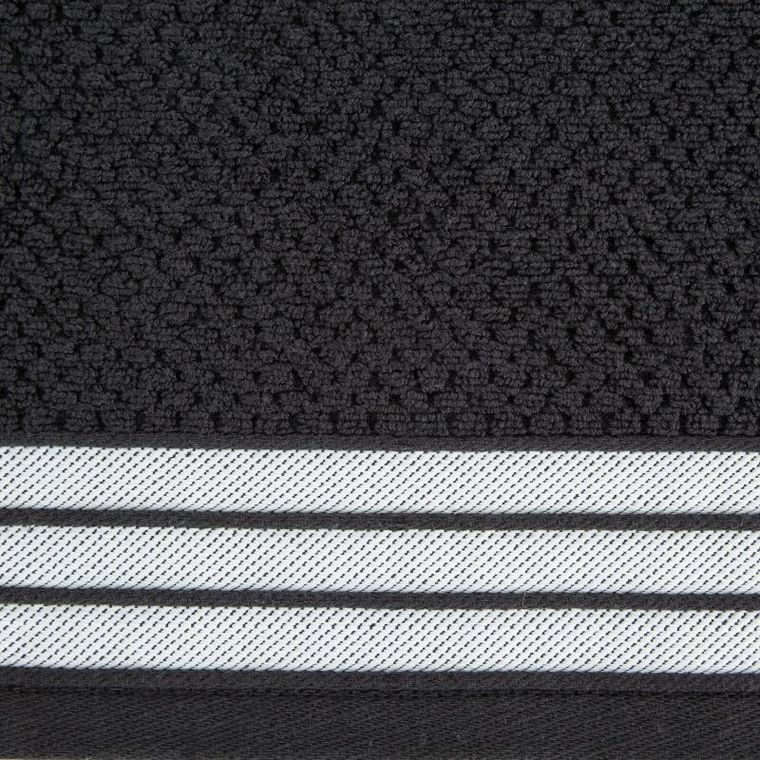 Eurofirany, ręcznik Madlen, 30-50 cm, czarny